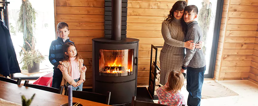 Morso Cast Iron Fireplace Insert Installation in Longmeadow, Massachusetts