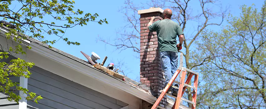 Vinyl and PVC Chimney Flashing Installation in Longmeadow, MA