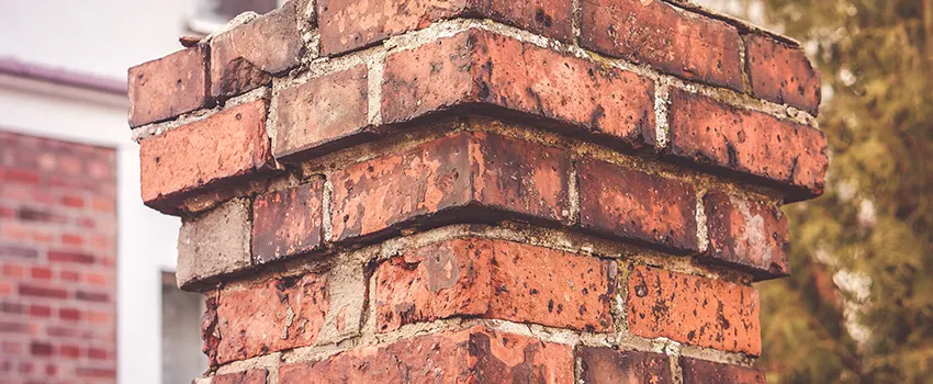 Cracked Chimney Bricks Repair Cost in Longmeadow, Massachusetts