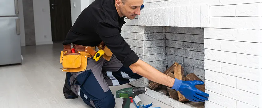 Fireplace Damaged Damper Frame Repair Services in Longmeadow, Massachusetts