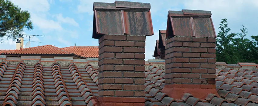 Chimney Maintenance for Cracked Tiles in Longmeadow, Massachusetts